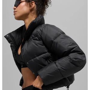 ALO Women's Black Puffer Jacket